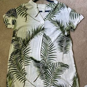 Tropical tunic dress